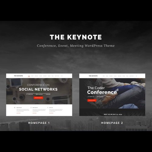 The Keynote Conference Event Meeting WordPress Theme