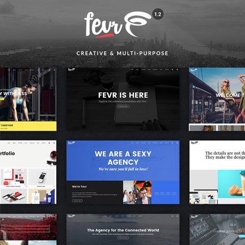 Fevr Creative MultiPurpose Theme