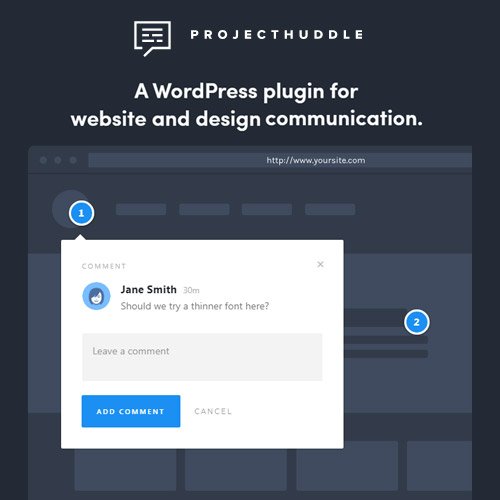 ProjectHuddle – A WordPress plugin for website and design communication