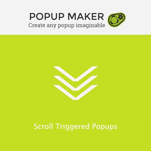 Popup Maker – Scroll Triggered Popups