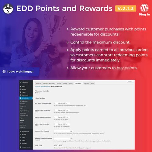 Easy Digital Downloads – Points and Rewards