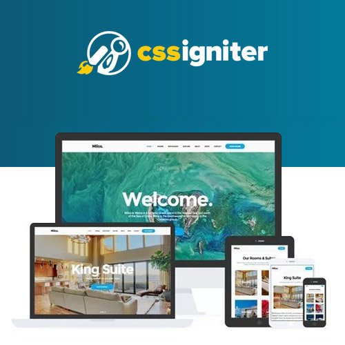 CSS Igniter Milos WordPress Theme