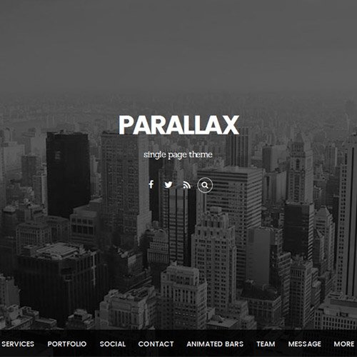 Themify Parallax WordPress Theme