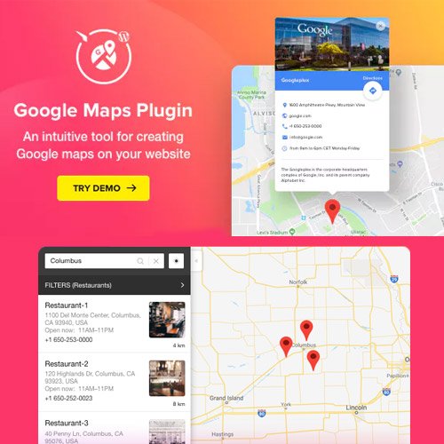 Google Maps WordPress Map Plugin