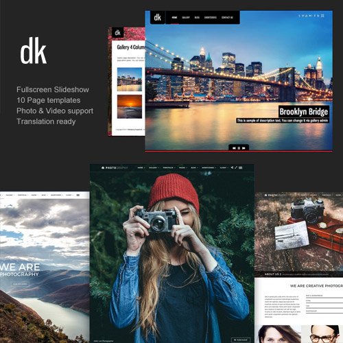 Photography WordPress DK for Photography