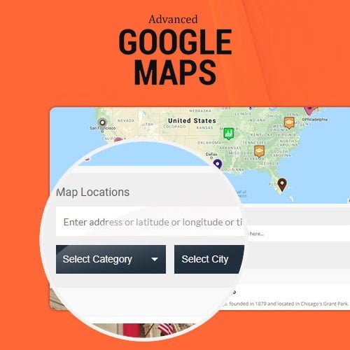 Advanced Google Maps Plugin for WordPress