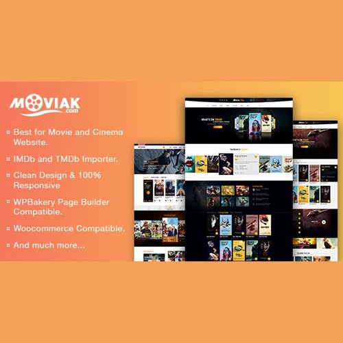 AmyMovie Movie and Cinema WordPress Theme