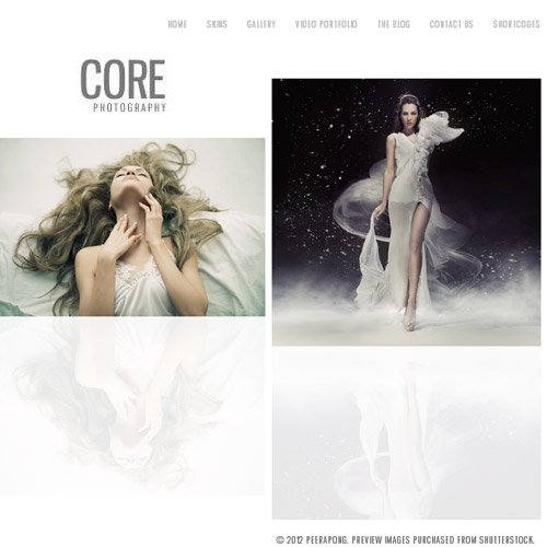 Core Minimalist Photography Portfolio