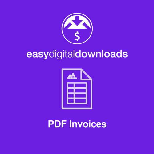 Easy Digital Downloads PDF Invoices