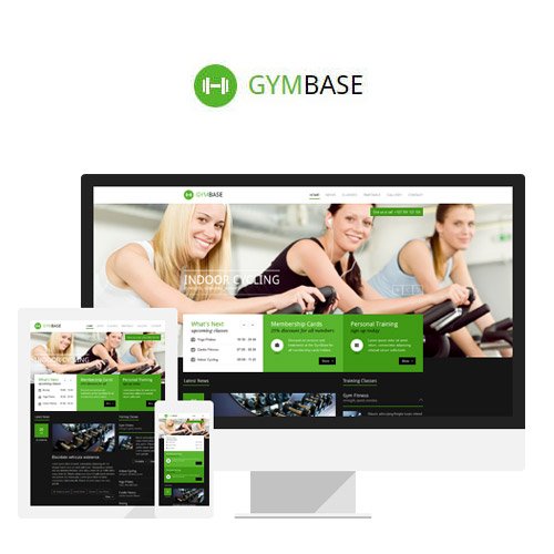 GymBase Responsive Gym Fitness WordPress Theme