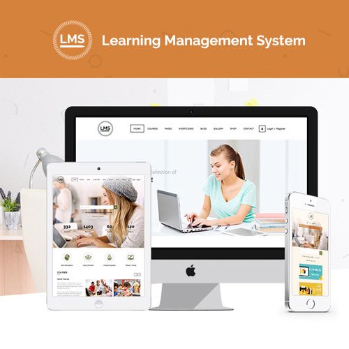 LMS Learning Management System Education LMS WordPress Theme