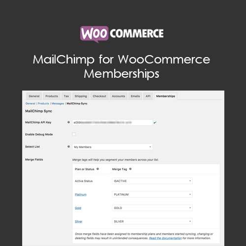 MailChimp for WooCommerce Memberships