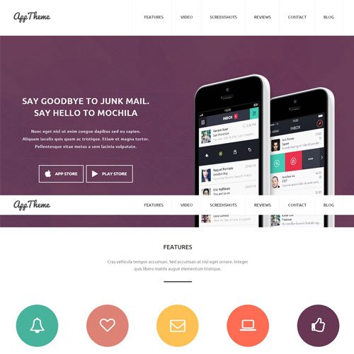 MyThemeShop Apptheme WordPress Theme