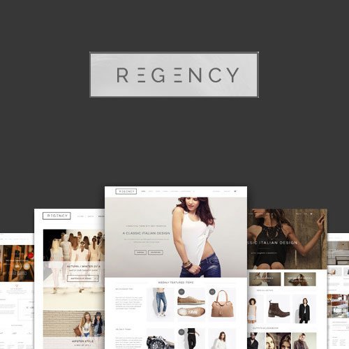 Regency A Beautiful Modern Ecommerce Theme