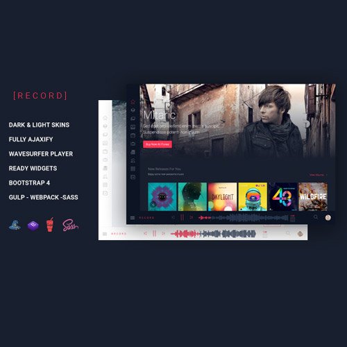 Rekord Ajaxify Music Events Podcasts Multipurpose WordPress Theme