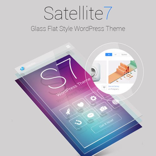 Satellite7 Retina Multi Purpose WordPress Theme