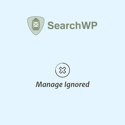 SearchWP Manage Ignored