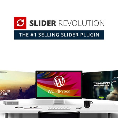 Slider Revolution Responsive WordPress Plugin + Addons + Templates