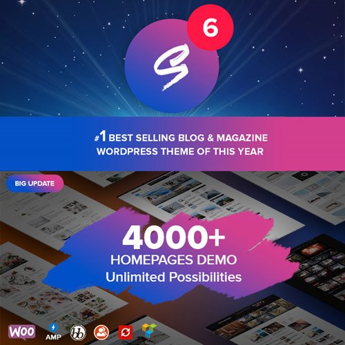 Soledad Multi Concept Blog Magazine News AMP WordPress Theme