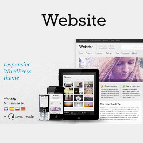 Website Responsive WordPress Theme