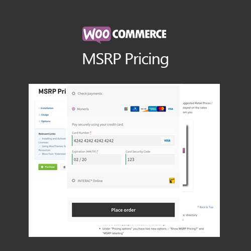 WooCommerce MSRP Pricing