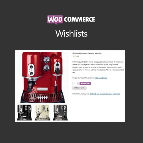 WooCommerce Wishlists