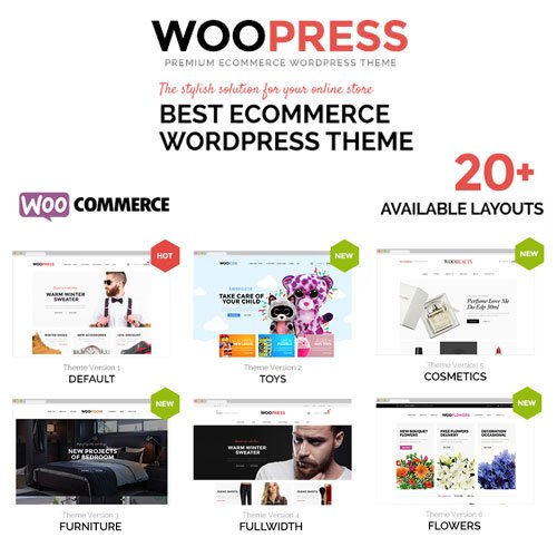 WooPress Responsive Ecommerce WordPress Theme