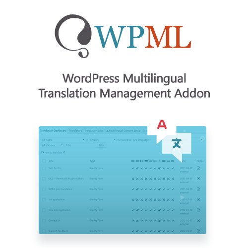 WordPress Multilingual Translation Management Addon