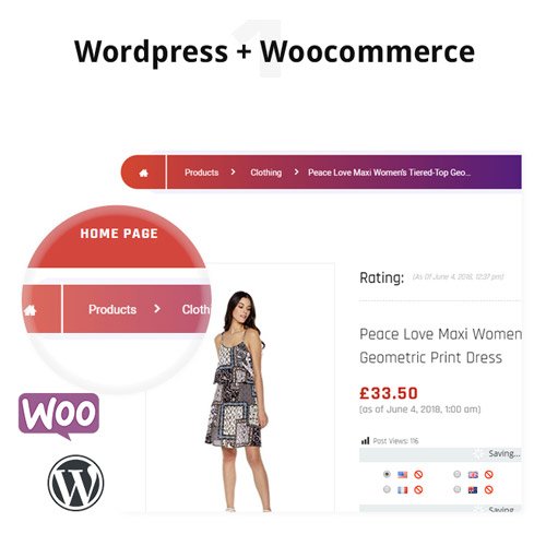 Wordpress WooCommerce Custom Breadcrumbs Plugin