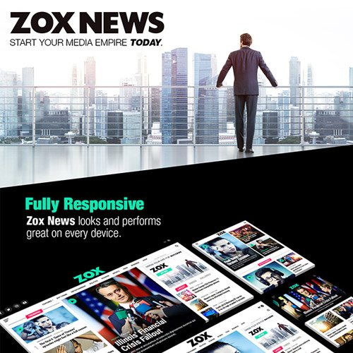 Zox News Professional WordPress News Magazine Theme