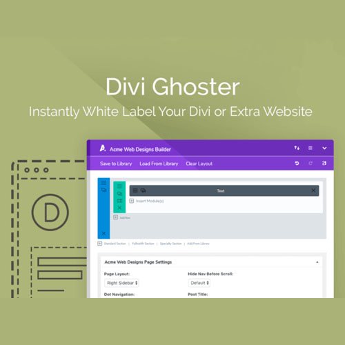 AGS: Divi Ghoster