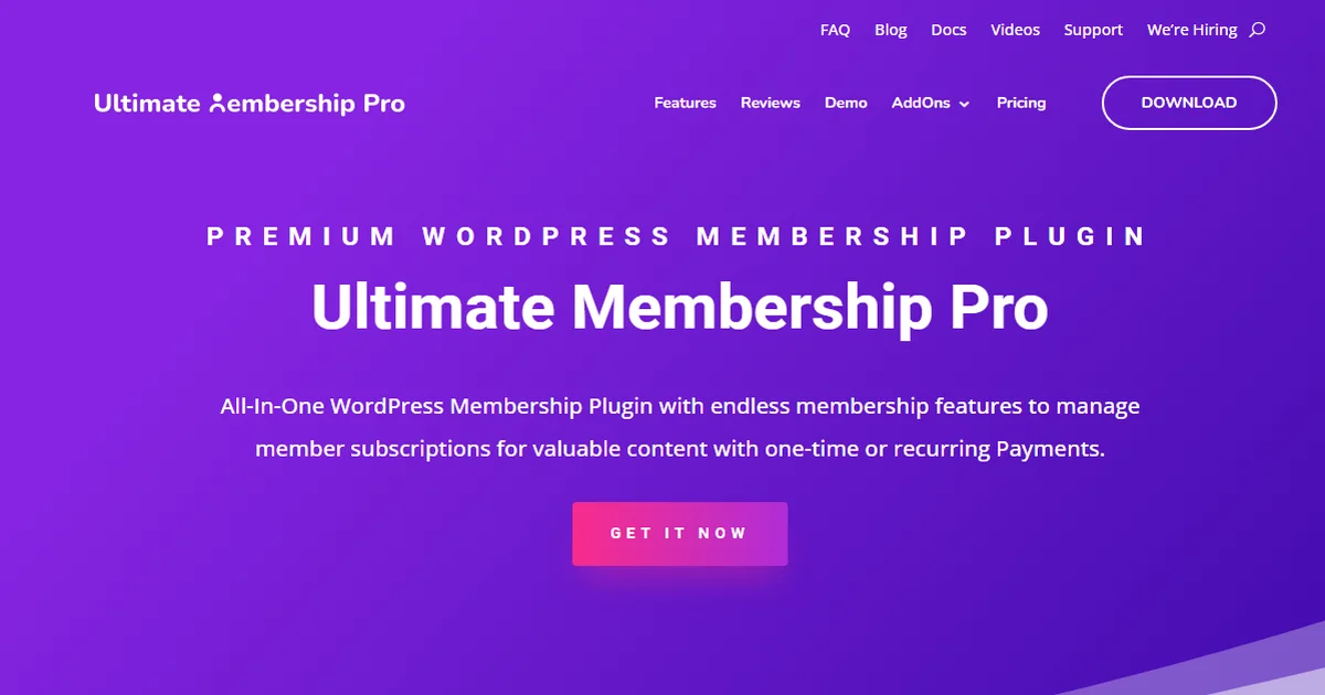 ultimate membership pro