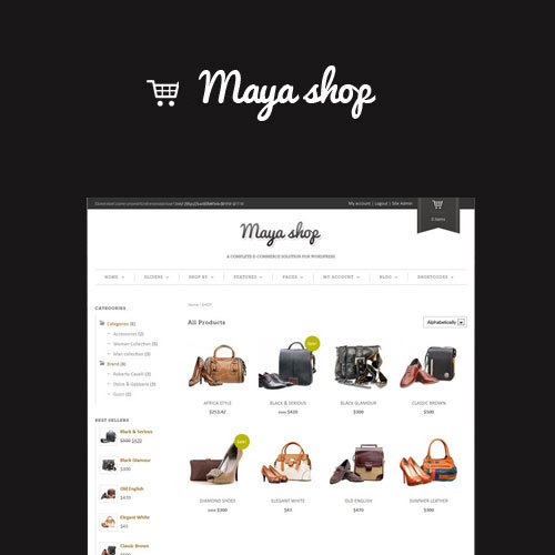 MayaShop – A Flexible Responsive e Commerce Theme